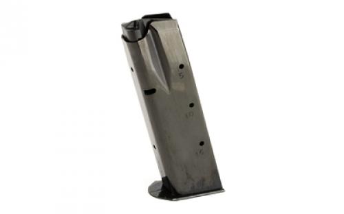 Mecgar Pistol Magazine, 9MM, 16 Rounds, Fits CZ75, Steel, Blued Finish MGCZ7516B