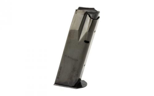 Mecgar Pistol Magazine, 9MM, 16 Rounds, Fits CZ75, Steel, Blued Finish MGCZ7516B