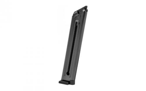 Mecgar Magazine, 22LR, 10 Rounds, Fits Ruger MKII, Blued Finish MGMK22LRB