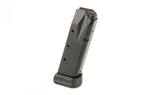 Mecgar Pistol Magazine, 9MM, 18 Rounds, Fits Sig P228 Pistols, Steel, Black, Anti-Friction Coating MGP22818AFC