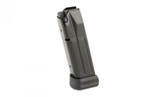 Mecgar Pistol Magazine, 9MM, 17 Rounds, Fits Sig P229 Pistols, Steel, Black, Anti-Friction Coating MGP22917AFC