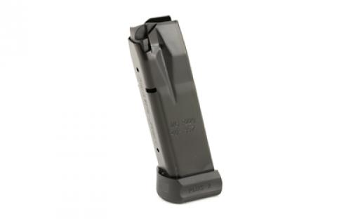 Mecgar Pistol Magazine, 40S&W, 14 Rounds, Fits Sig P229 Pistols, Steel, Black, Anti-Friction Coating MGP2294014AFC