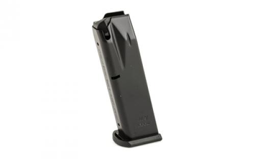 Mecgar Pistol Magazine, 9MM, 18 Rounds, Fits Beretta 92, Anti-Friction Coating MGPB9218AFC