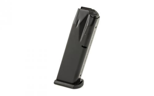 Mecgar Pistol Magazine, 9MM, 18 Rounds, Fits Beretta 92, Anti-Friction Coating MGPB9218AFC