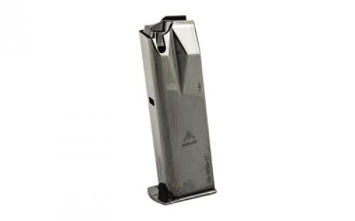 Mecgar Pistol Magazine, 9MM, 17 Rounds, Fits Ruger P85, Steel, Blued Finish MGRP8517B