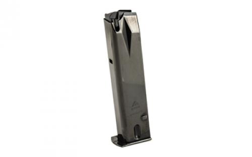 Mecgar Pistol Magazine, 9MM, 20 Rounds, Fits Ruger P85, Steel, Blued Finish MGRP8520B