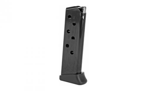 Mecgar Magazine, 380 ACP, 7 Rounds, Fits Walther PPK/S Finger Rest, Blued Finish MGWPPKSFRB