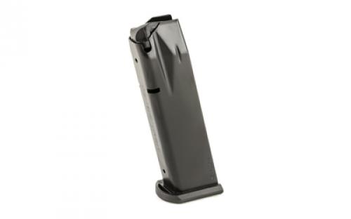 Mecgar Pistol Magazine, 9MM, 18 Rounds, Fits Sig P226, Black, Steel Anti-Friction Coating MGP22618AFC