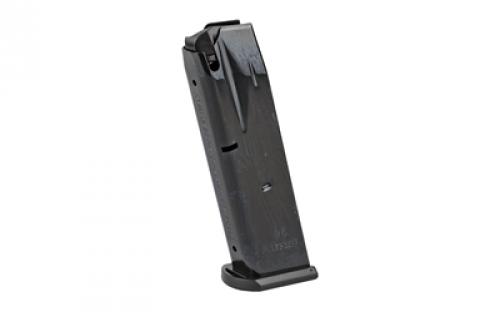 Mecgar Pistol Magazine, 40S&W, 10 Rounds, Fits Beretta 96 Pistols, Steel, Blued Finish MGPB9610B