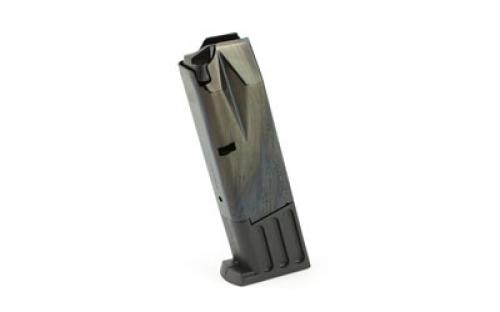 Mecgar Pistol Magazine, 9MM, 10 Rounds, Fits S&W 5900 Series Pistols, Steel, Blued Finish MGSW5910B