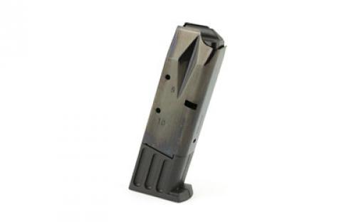 Mecgar Pistol Magazine, 9MM, 10 Rounds, Fits S&W 5900 Series Pistols, Steel, Blued Finish MGSW5910B