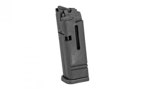 Advantage Arms Pistol Magazine, 22LR, 10 Rounds, Fits Glock 19, 23, Polymer, Matte Finish, Black AACLE1923