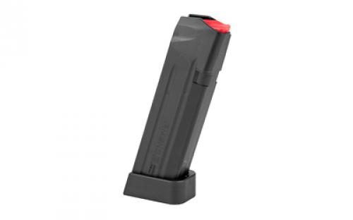 Amend2 Magazine, 9MM, 18 Rounds, Fits Glock 17, Polymer, Black AM4A2GLOCK17BLK