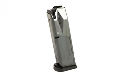 Armscor Pistol Magazine, 9MM, 15 Rounds, Fits Beretta 92 Pistols, Steel, Blued Finish 49215