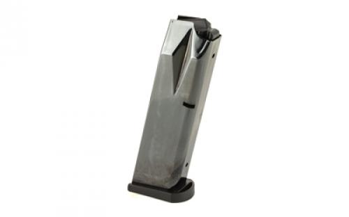 Armscor Pistol Magazine, 9MM, 15 Rounds, Fits Beretta 92 Pistols, Steel, Blued Finish 49215