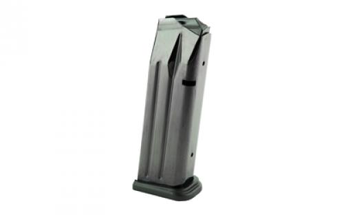 Armscor Pistol Magazine, 40S&W/10MM, 16 Rounds, Fits Rock Island Ultra Full Size High Capacity Pistols, Steel, Blued Finish OEMP164015B