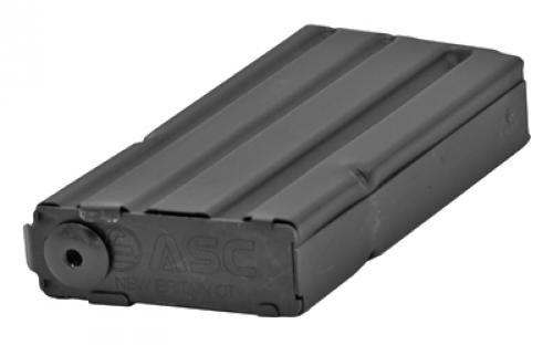 Ammunition Storage Components Magazine, 223 Remington/556NATO, 10 Rounds with 20 Round Body, Fits AR Rifles, Black 20-10-223-SS-BM-B-ASC