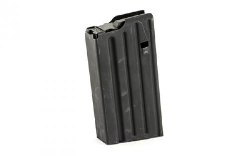 Ammunition Storage Components Magazine, 308 Win, Fits AR Rifles, 20Rd, Stainless, Black 20-308-SS-BM-B-ASC