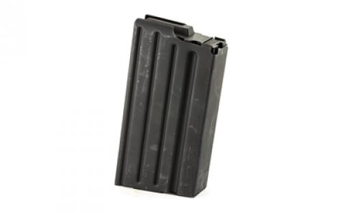 Ammunition Storage Components Magazine, 308 Win, Fits AR Rifles, 20Rd, Stainless, Black 20-308-SS-BM-B-ASC