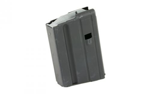 Ammunition Storage Components Magazine, 6.8 SPC, Fits AR Rifles, 10Rd, Stainless, Black 10-68-SS-BM-G-ASC