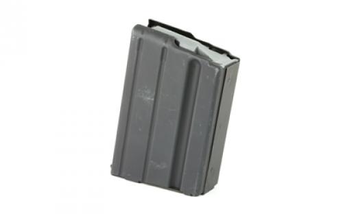 Ammunition Storage Components Magazine, 6.8 SPC, Fits AR Rifles, 10Rd, Stainless, Black 10-68-SS-BM-G-ASC