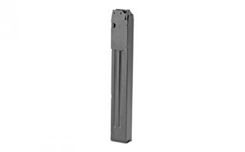 American Tactical Rifle Magazine, 9MM, 25 Rounds, Fits MP40 Rifles, Steel, Black GERMMP40925