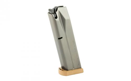 Beretta Pistol Magazine, 9MM, 17 Rounds, Fits M9A3 Pistols, Sand JMM9A317