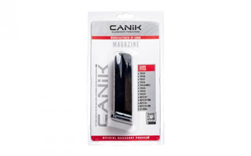 CANIK Magazine, 9MM, 18 Rounds, Fits TP9SA, TP9v2, TP9SF, and TP9, Black MA2240