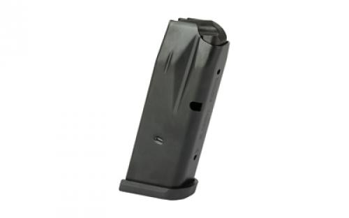 Century Arms MC9 Magazine, 9MM, 10 Rounds, Fits Canik MC9, Matte Finish, Black, Includes Black Finger Extension and Flush Baseplate MA2279