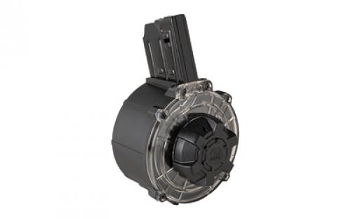 Charles Daly Drum Magazine, 12 Gauge, 20 Rounds, Fits All Charles Daly Magazine Fed Shotguns: N4S, AR-12S, & Mag Fed Honcho, Black 470.124