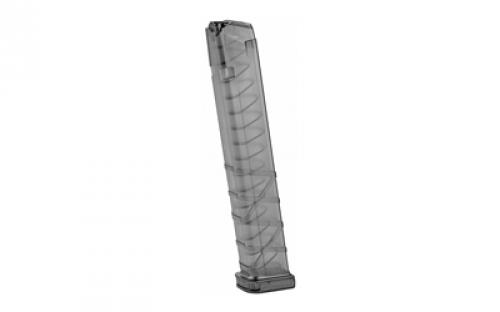 Charles Daly PAK-9, Magazine, 33 Rounds, Fits Glock 9MM Double Stack Handguns, Black LP470.121