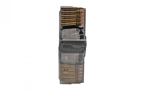 Cross Industries Magazine, 556NATO, Fits AR-15, 10 Rounds, Contains Two 10-Round Coupling Magazines, Black CM10-AR15P-55645-BLK