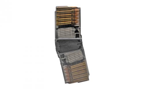 Cross Industries Magazine, 556NATO, Fits AR-15, 10 Rounds, Contains Two 10-Round Coupling Magazines, Black CM10-AR15P-55645-BLK