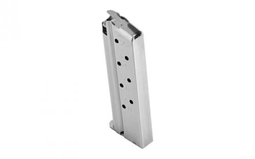 CMC Products Magazine, Match Grade, 9MM, 8 Rounds, Fits Officer Size 1911, Stainless M-MG-9CP8