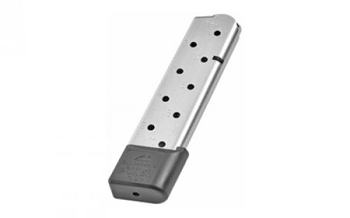 CMC Products Magazine, Power Mag Plus, 45ACP, 10 Rounds, Fits 1911, Stainless M-PMP-45FS10