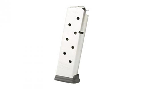 CMC Products Magazine, Railed Power Mag, 45 ACP, 8 Rounds, Fits 1911, Stainless M-RPM-45FS8