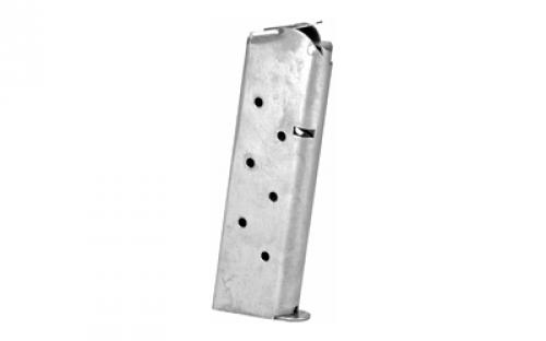 Colt's Manufacturing Magazine, 45ACP, 8 Rounds, Fits 1911 Government/Commander, Stainless SP574001-RP