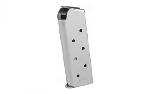 Colt's Manufacturing Magazine, 45ACP, 7 Rounds, Fits 1911 Officers/Defender, Stainless SP579991-RP