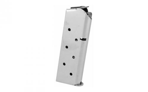 Colt's Manufacturing Magazine, 45ACP, 7 Rounds, Fits 1911 Officers/Defender, Stainless SP579991-RP