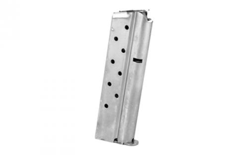 Colt's Manufacturing Magazine, 9MM, 9 Rounds, Fits 1911 Government/Commander, Stainless SP945381-RP