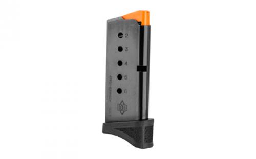 Diamondback Firearms Magazine, 9MM, 6 Rounds, Fits DB9 Gen 4, with Finger Extension, Black DB9-MAGG4E