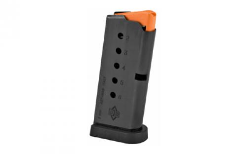 Diamondback Firearms Magazine, 9MM, 6 Rounds, Fits DB9 Gen 4, w/Flat Bottom Plate and Magbox, Black DB9-MAGG4