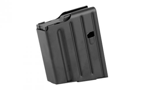 DURAMAG DURAMAG, DuraMag SS, Magazine, 308 Winchester/6.5 Creedmor, 10 Rounds, Fits SR25/DPMS Pattern AR-10 Rifles, Stainless, AGF Follower, Black 1008041185CPD