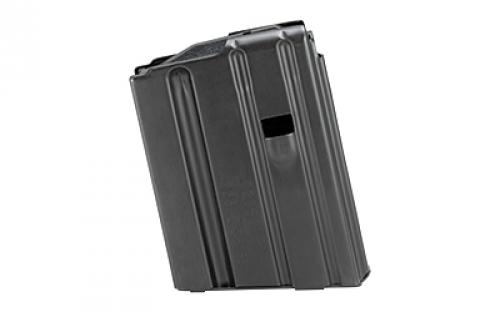 DURAMAG Magazine, 223 Remington/556NATO, 10 Rounds, Fits AR Rifles, Stainless Steel, Orange Anti-Tilt AGF Follower, Black 1023041178CPD