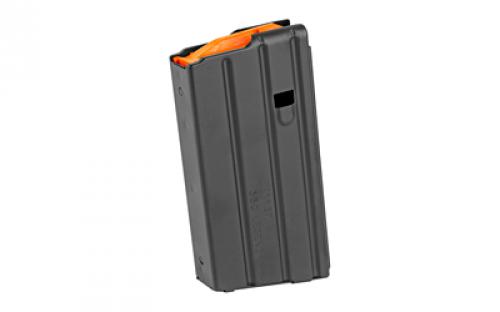 DURAMAG DuraMag SS, Magazine, 350 Legend, 20 Rounds, Fits AR Rifles, Orange AGF Follower, Stainless Steel, Black 2035041178CPD