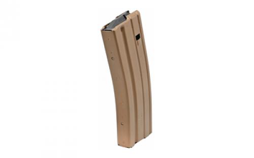 DURAMAG Magazine, 223 Remington/556NATO, 30 Rounds, Fits AR Rifles, Black Anti-tilt AGF Follower, Aluminum, Bronze 3023007175CPD