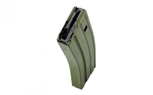 DURAMAG DuraMag Speed, Magazine, 223 Remington/556NATO, 30 Rounds, Fits AR Rifles, Black AGF Anti-tilt Follower, Aluminum, Olive Drab Green 3023008175CPD