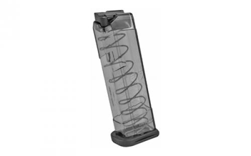 Elite Tactical Systems Group Elite Tactical Systems Group, Magazine, 380ACP, 9 Rounds, Fits Glock 42,  All Generations, Polymer,  Clear GLK-42-9