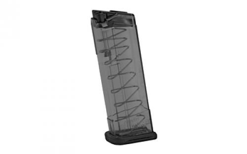 Elite Tactical Systems Group Elite Tactical Systems Group, Magazine, 9MM, 9 Rounds, Fits Glock 43,  All Generations, Polymer, Clear GLK-43-9