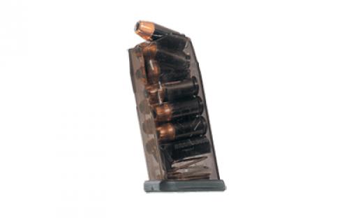 Elite Tactical Systems Group Magazine, 45 ACP, 9 Rounds, For Glock 30, Carbon Smoke SMK-GLK-30